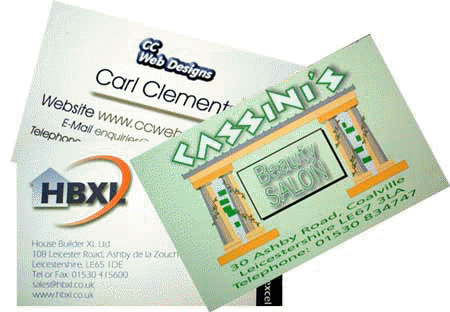 Business Cards in Full Colour